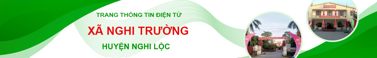 Trang thông tin điện tử xã Nghi Trường - Huyện Nghi Lộc - Nghệ An